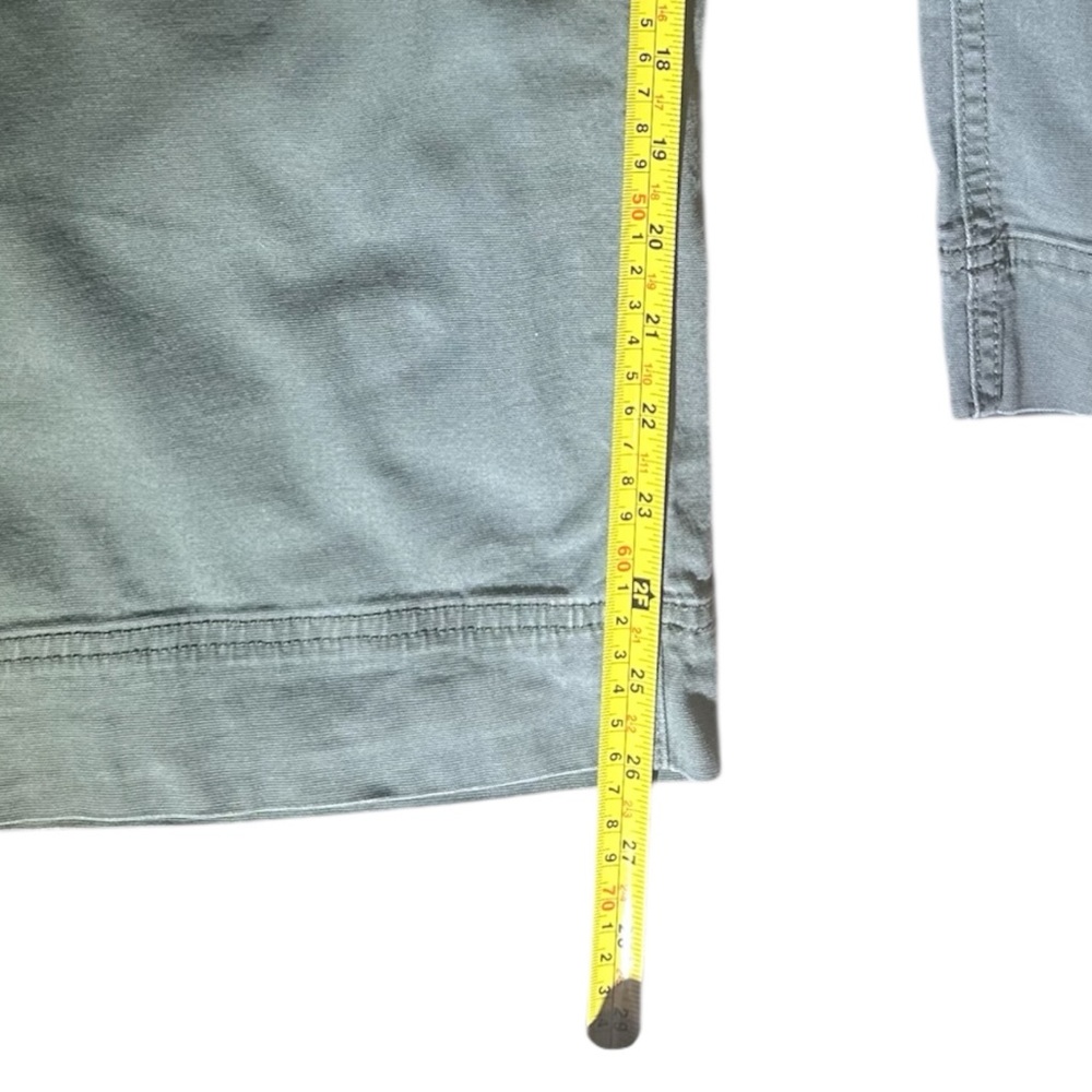 Old Navy Olive High-Rise Wide-Leg Khaki Crop Pants - Plus size - Picture 10 of 11